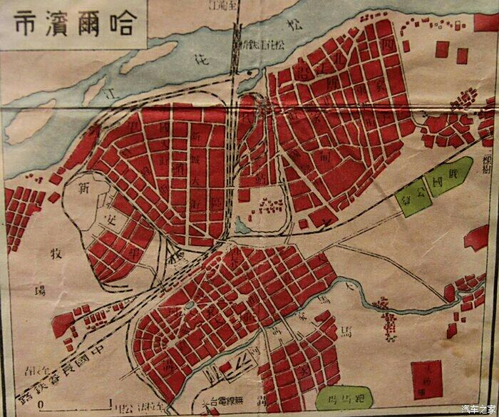 哈尔滨老地图2000图片