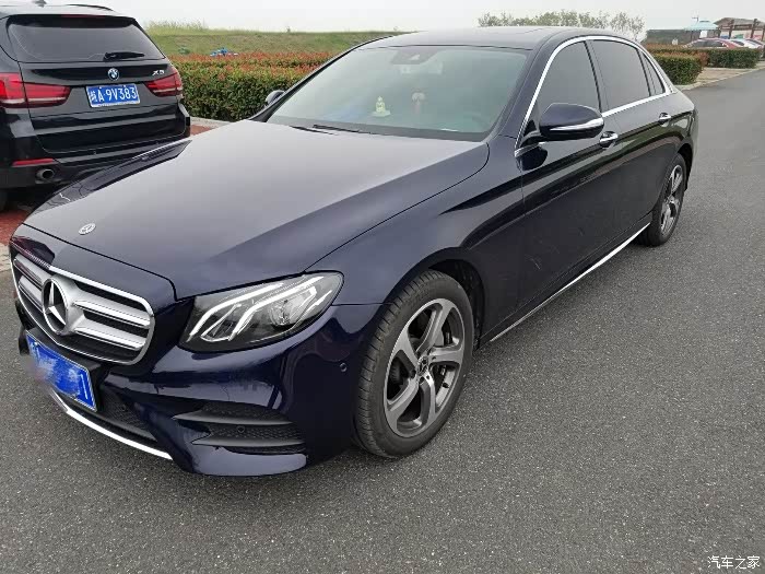 【图】e300l时尚型 钙石蓝 1000公里作业_奔驰e级论坛_汽车之家论坛