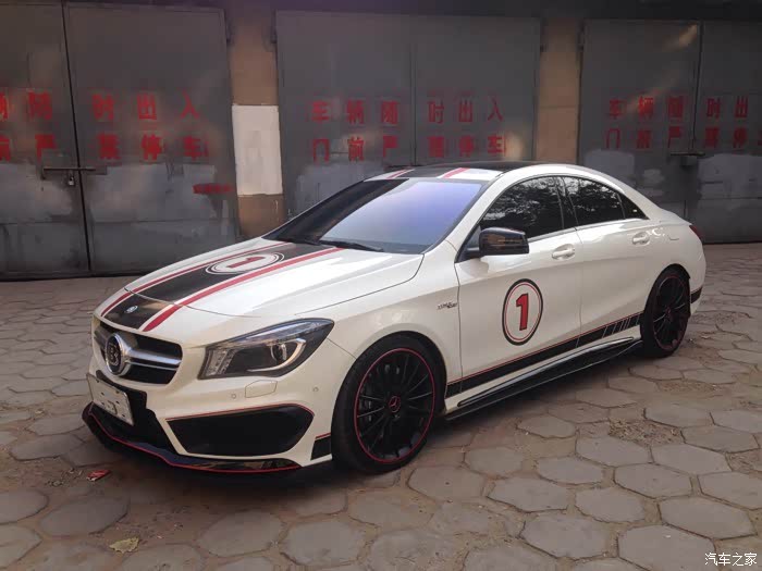 奔驰cla45-amg拉花