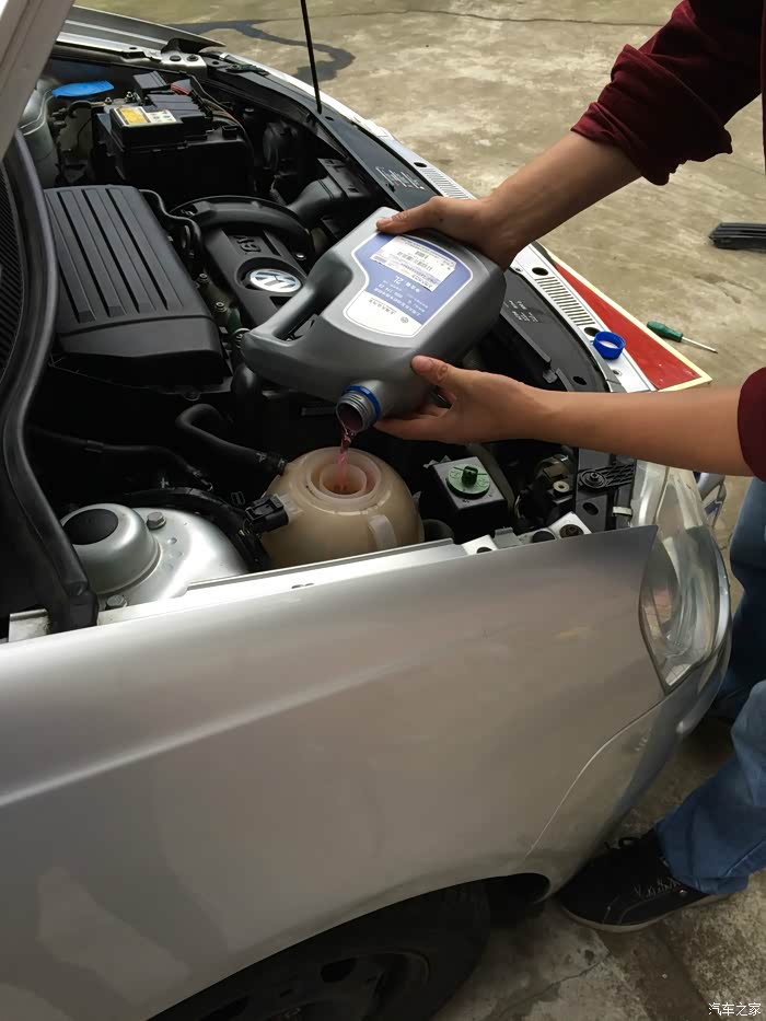 二手polo折腾之更换防冻液