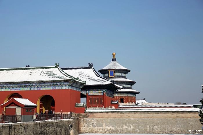 天壇公園祈年殿雪景更加漂亮