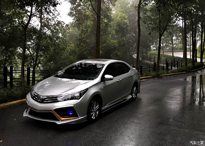 改装14款卡罗拉包围,求评论