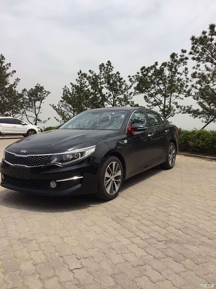 【图】新人提车,黑色k5._起亚k5论坛_汽车之家论坛