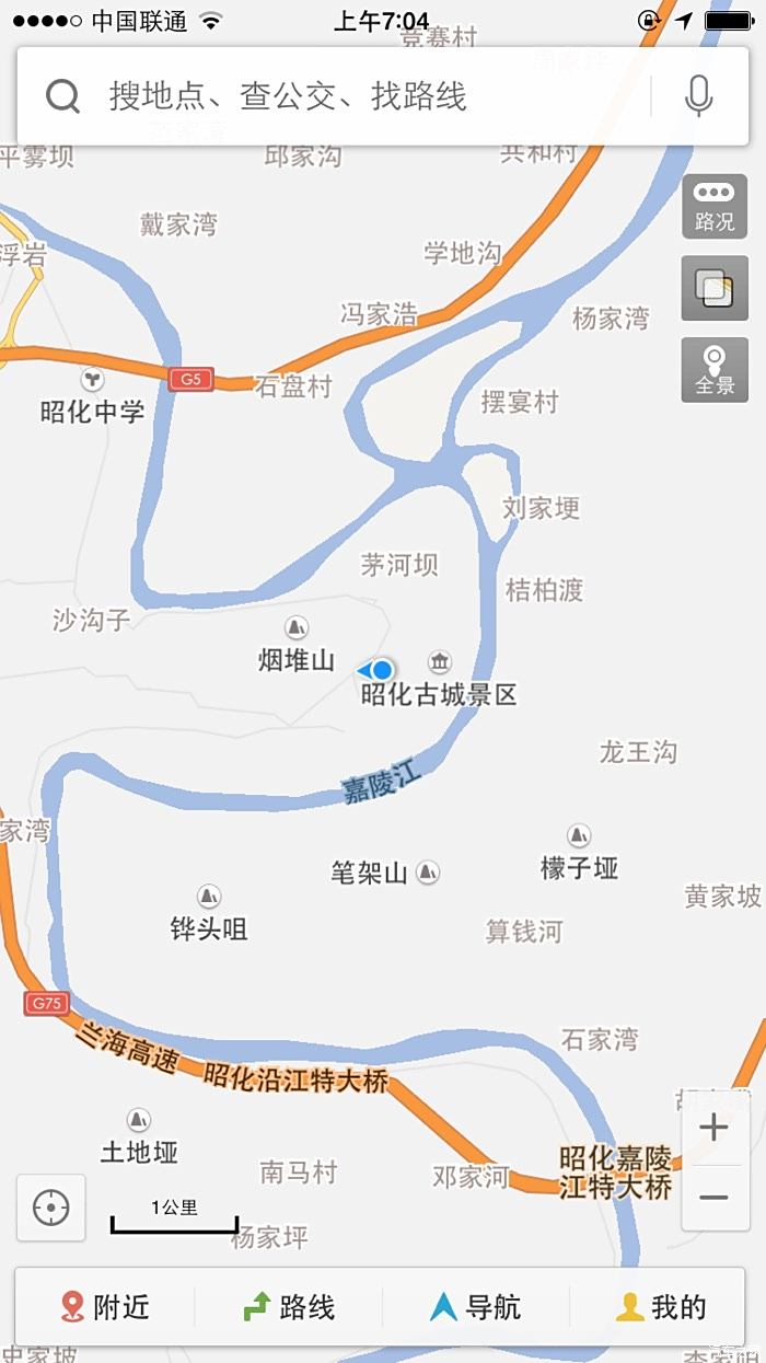 广元昭化古城地图图片