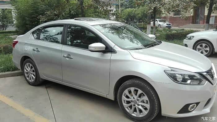 跪求设精月光银智享轩逸完整提车多图慎入