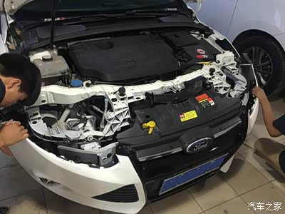 日行鹰眼系列日行灯雾灯中国区首发活动-2012款福克斯改装作业