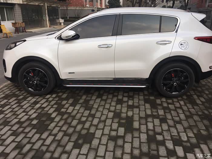 【图】今天没事干 搞了个轮毂_起亚kx5论坛_汽车之家论坛