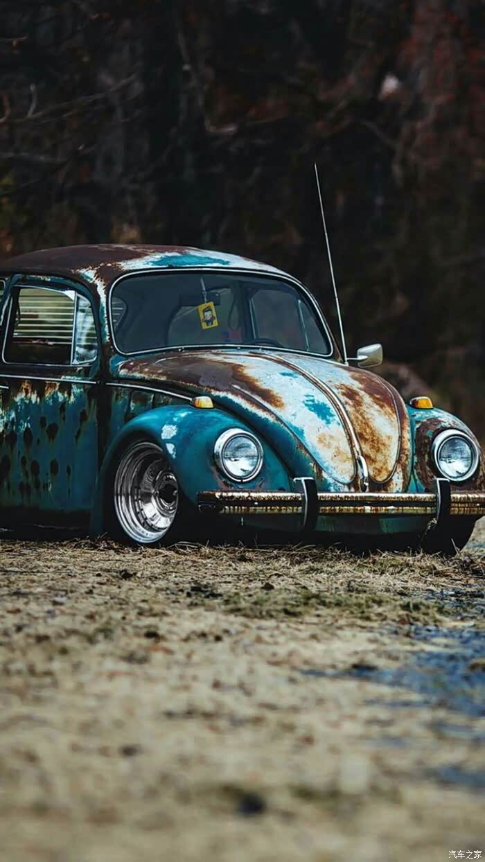 求老式甲壳虫或者其他老式车型的复古风格的高清手机壁纸