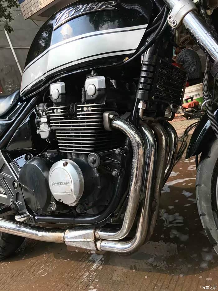 06年川崎西风400整车成色如图入手价7800