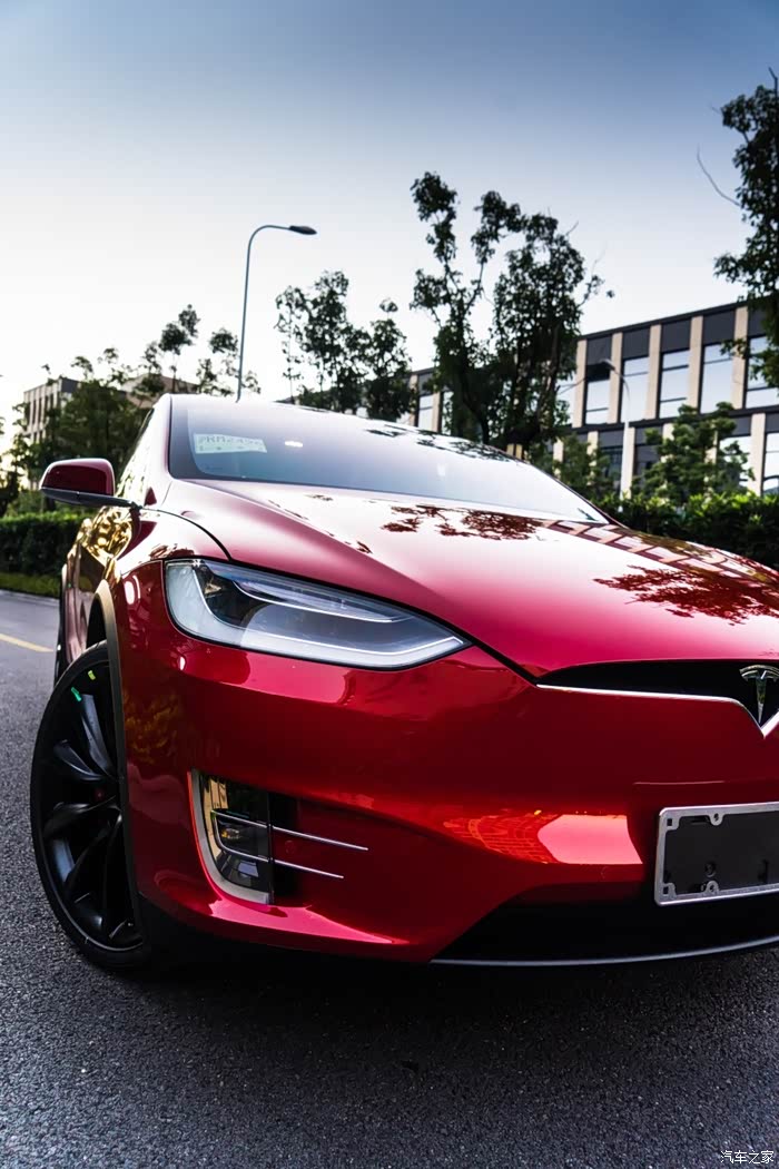 【图】特斯拉 model x p90d整车施工漆面透明保护膜包含内饰保护膜