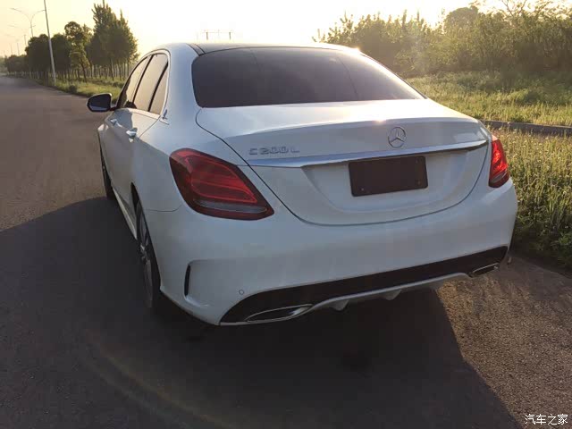 【图】c200l大标白提车三天作业_奔驰c级论坛_汽车之家论坛