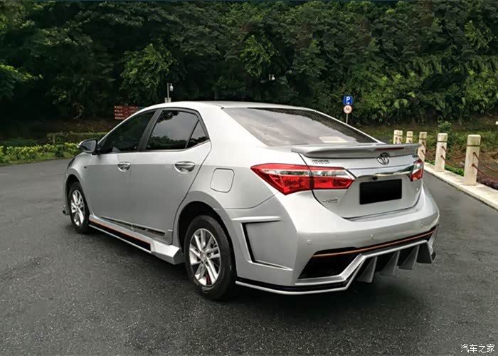 改装14款卡罗拉包围,求评论