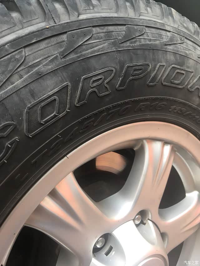 新胎已到倍耐力蝎子atr24570r16要的来