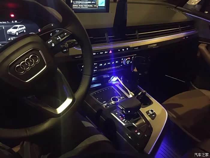 【图】求q7内饰氛围灯照片_奥迪q7论坛_汽车之家论坛