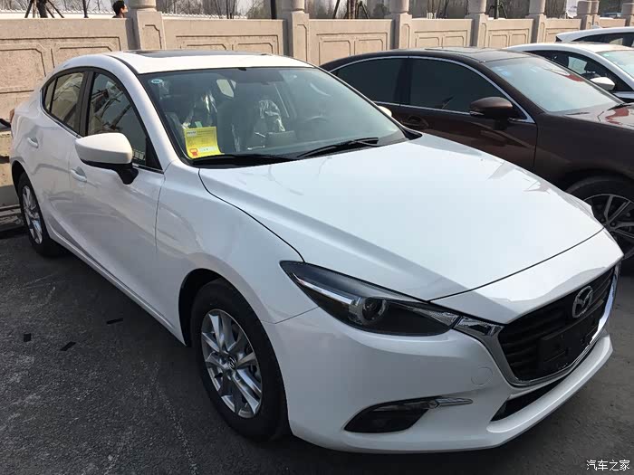 求精昂克赛拉自动豪华版杭州提车作业