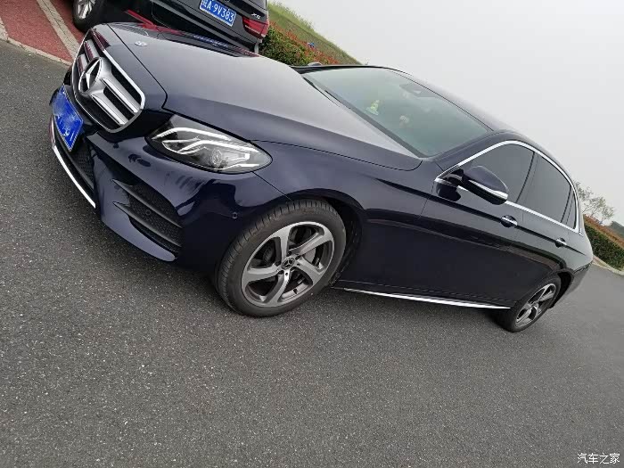 【图】e300l时尚型 钙石蓝 1000公里作业_奔驰e级论坛_汽车之家论坛