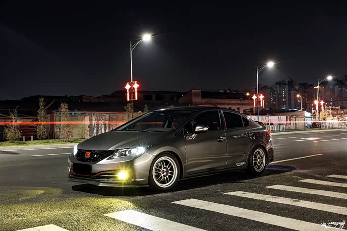 【图】9.5代灰色思域 我的改装之路(多图慎入)_思域论坛_汽车之家论坛