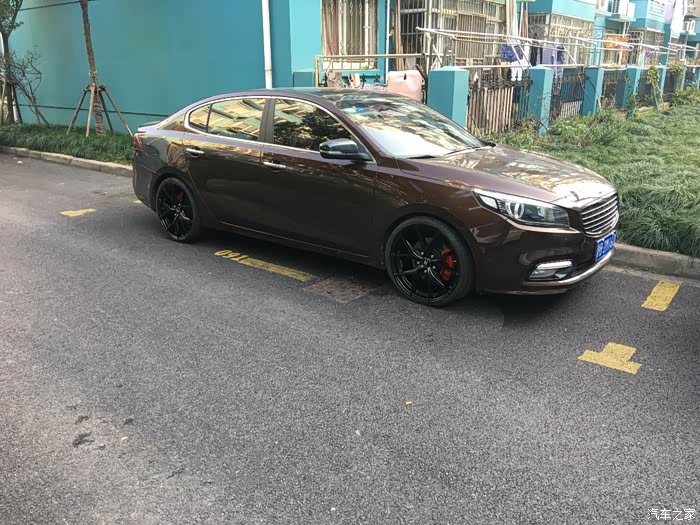 【图】末末-权衡之下更换轮毂作业_起亚k4论坛_汽车之家论坛