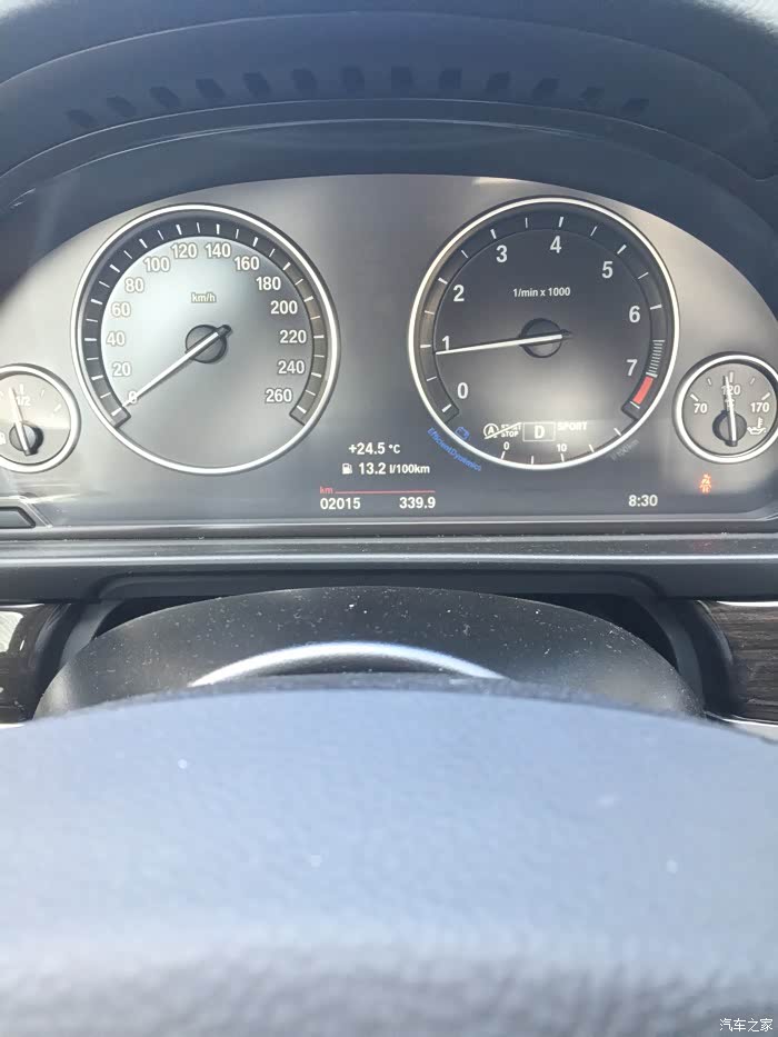 【图】刚过磨合期 可以拉高转速了_宝马5系论坛_汽车之家论坛