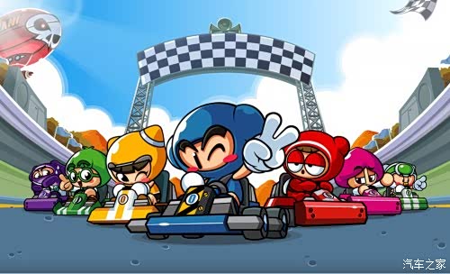 上大学的时候唯一一直玩的游戏就是跑跑卡丁车了!