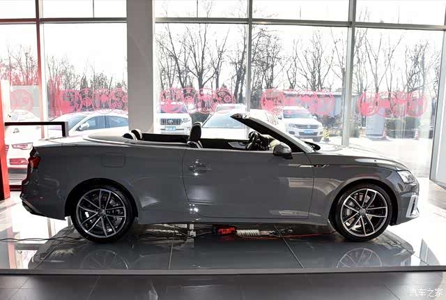 2.0t双门敞篷,加速6秒,新款奥迪a5比宝马m4还要帅气