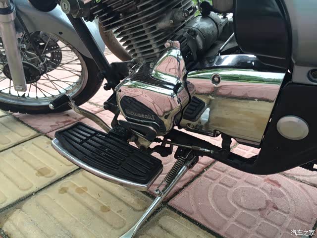 川崎sk175 太子摩托车翻新 喷漆求经验