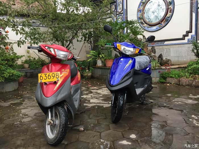 福喜提车作业,内有建设yamaha55t二冲内容~~~~~~~申精_摩托车论坛