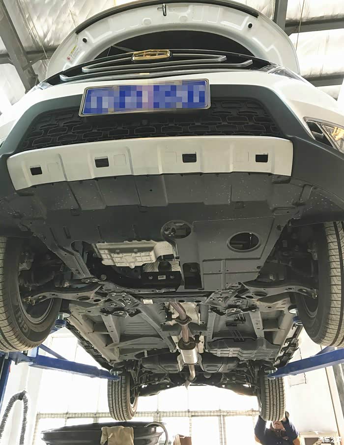 迟来的首保作业,大晴天带着远景suv做个全身检查