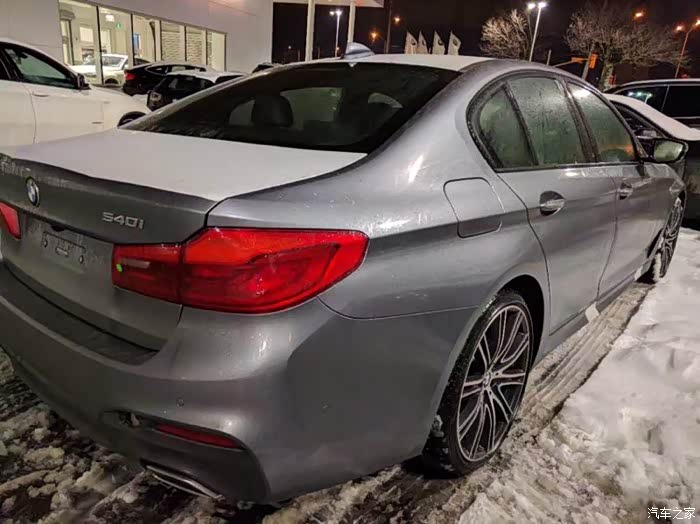 新款宝马五系 加拿大实拍