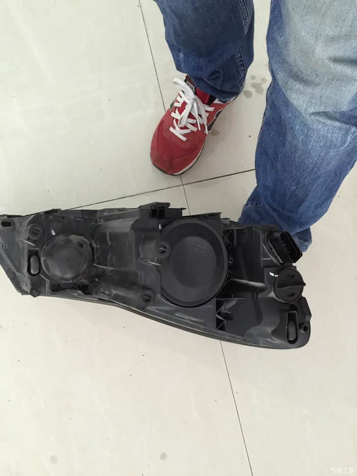 明锐卤素透镜无损改装小糸q5双光透镜