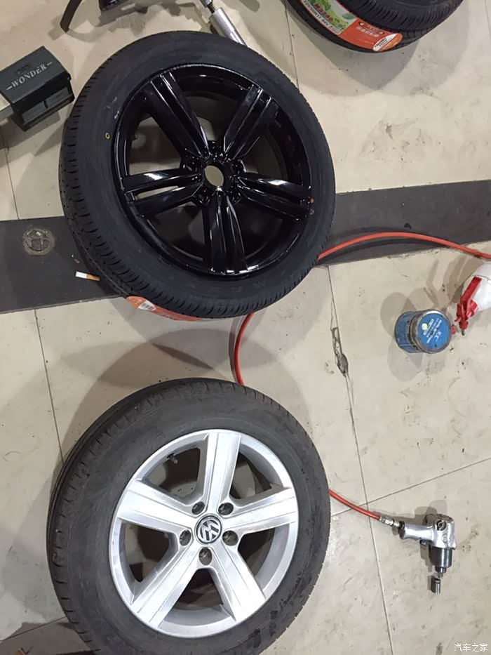 出凌渡16寸轮毂带胎孔距5112