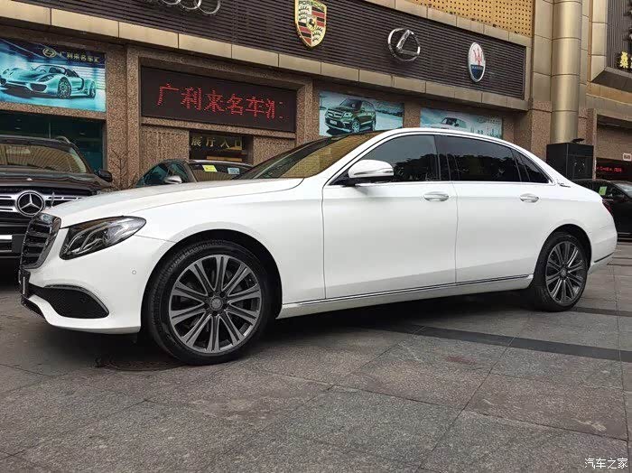 求白色立标e300l豪华图片