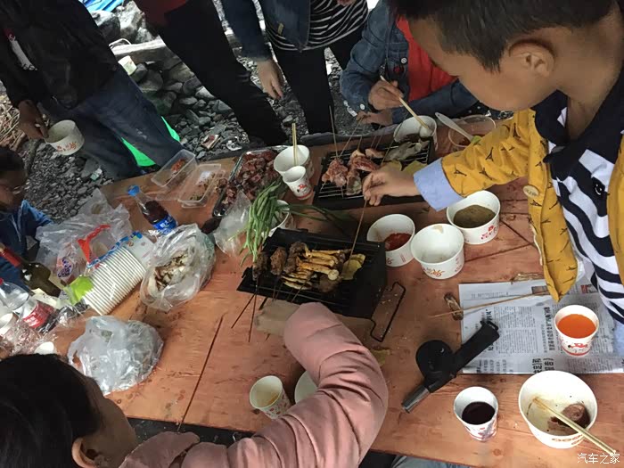 【四川cs35车友会】at游理县情人谷,露营烧烤爽到爆