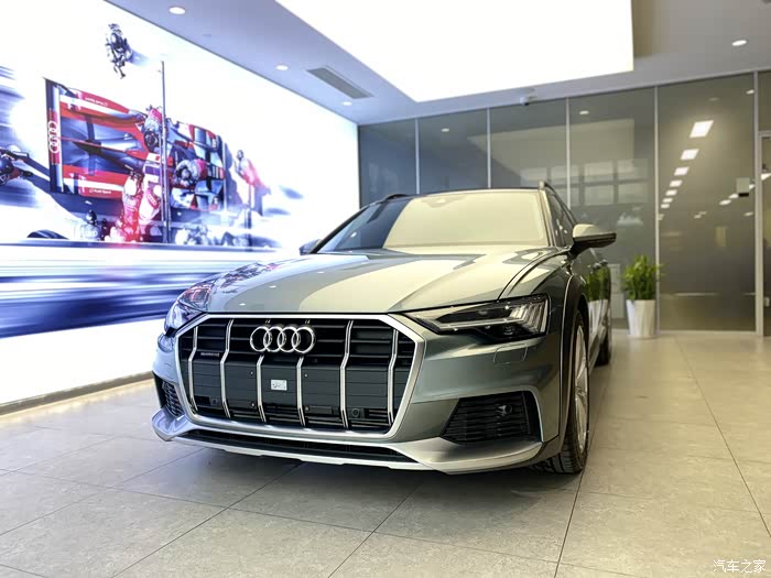 a6allroad鳄鱼绿提车