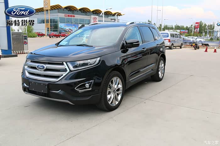 高大威猛纵横无界试驾长安福特锐界27v6gtdi四驱尊锐