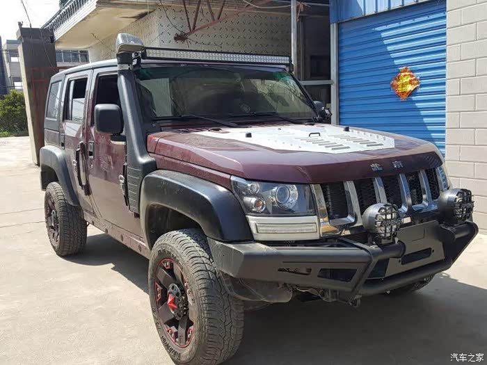 bj40l手动四驱提车改装求精谢谢