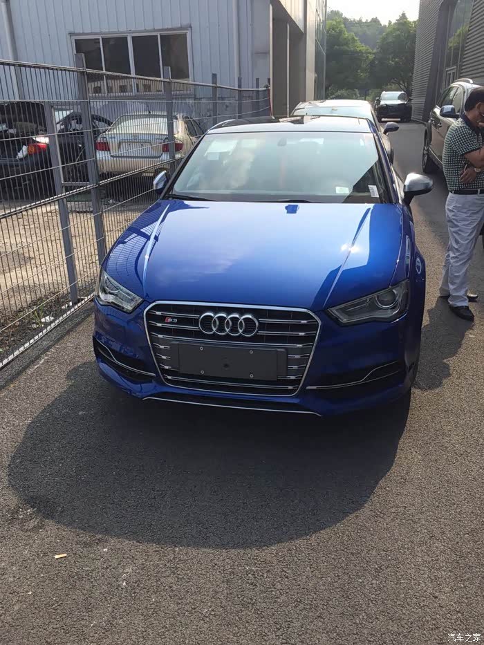 【图】s3刚到蓝色_奥迪s论坛_汽车之家论坛