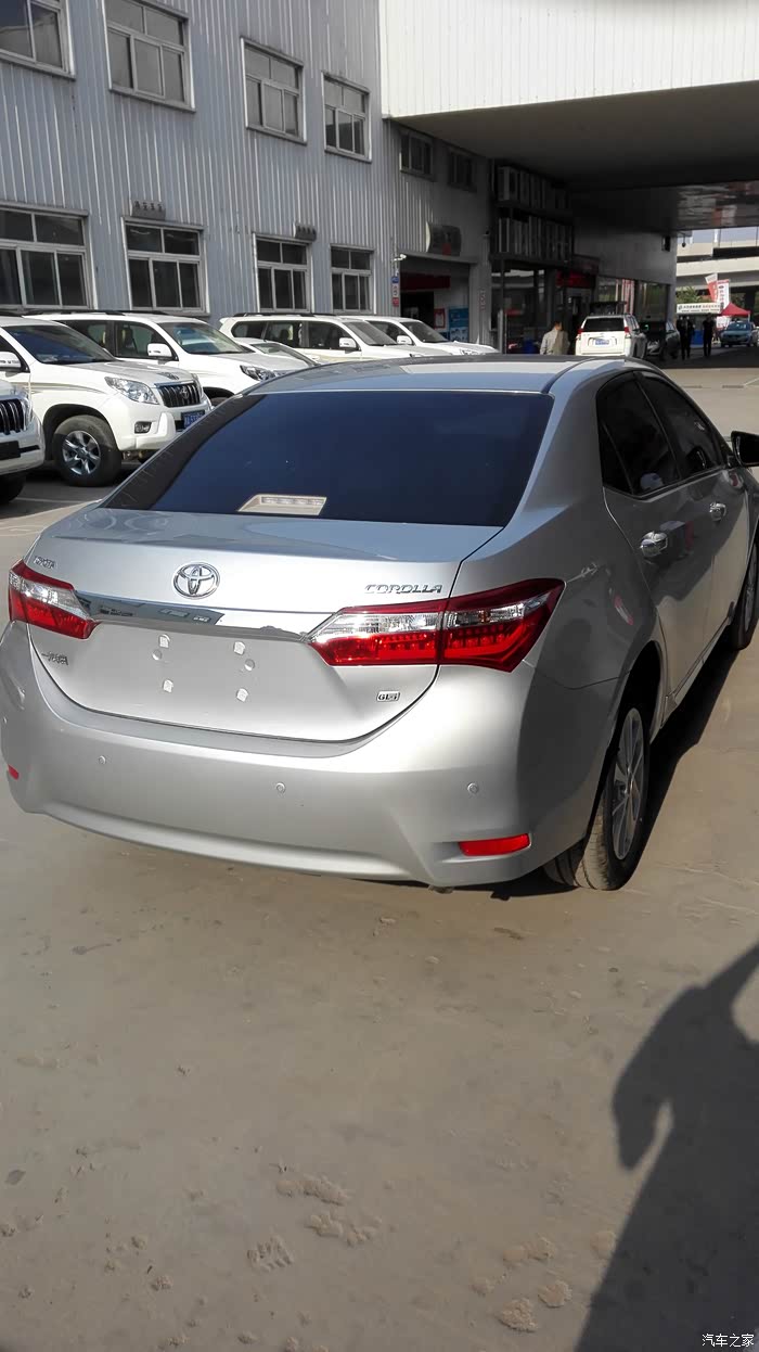 【图】五一节银色卡卡提车记,申请加精!_卡罗拉论坛_汽车之家论坛