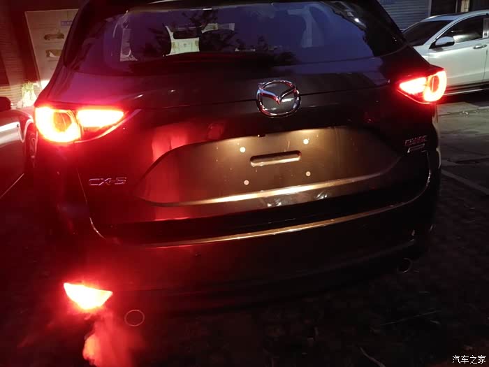 雾灯就一个,具体亮不亮你自己感受下?