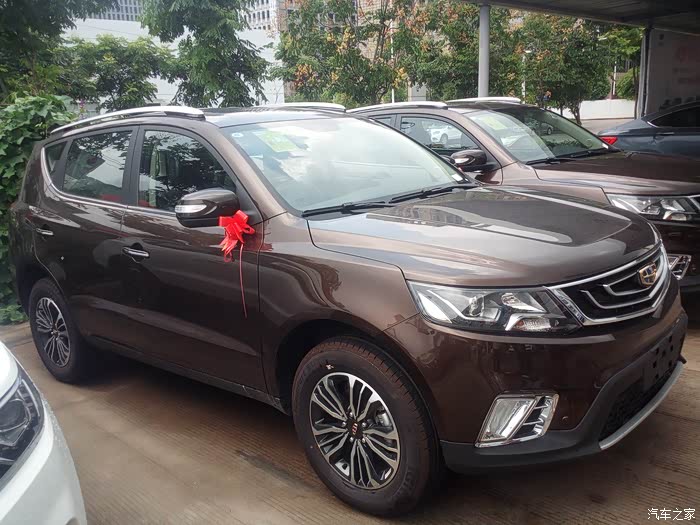 吉利远景suv黑 棕 白那个颜色好看点