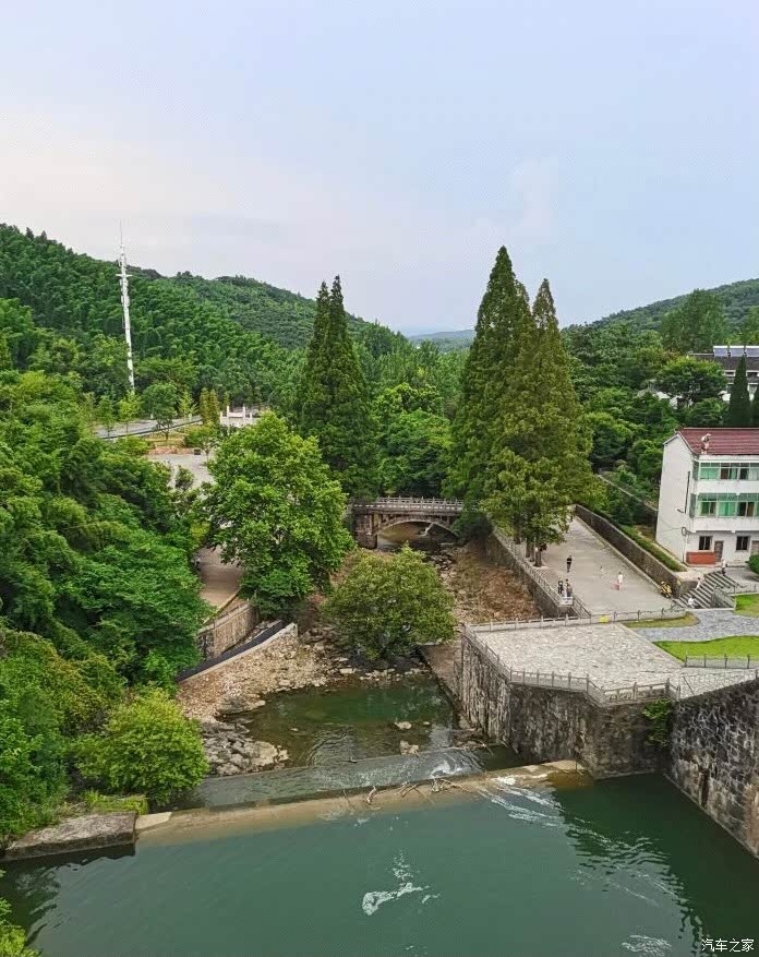 自驾游平桥石坝景区