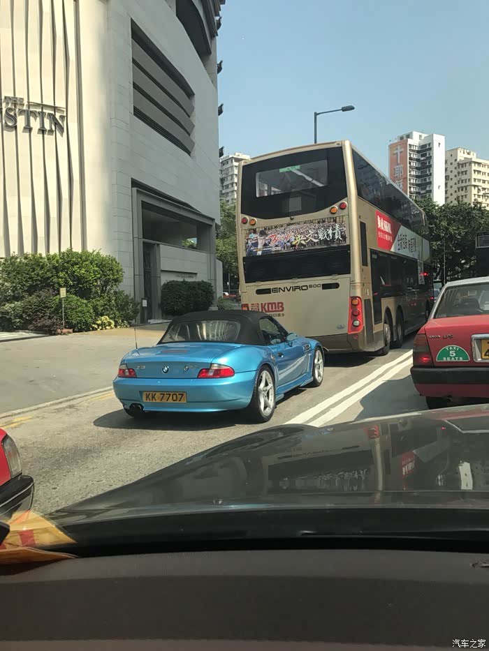 宾利慕尚香港首保香港街车随拍