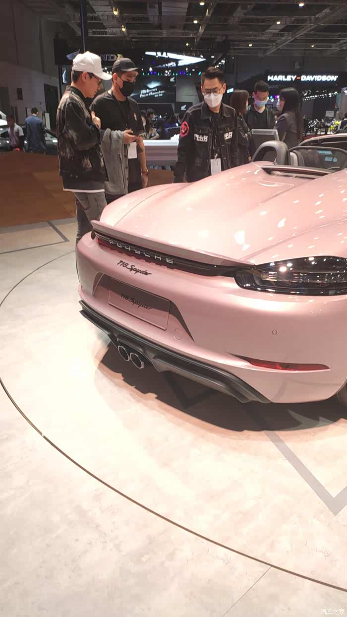 【2021上海车展】实拍保时捷718