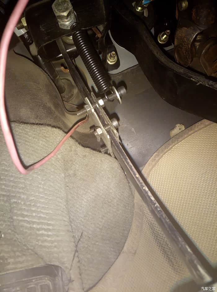 自己动手修离合器踏板弹簧