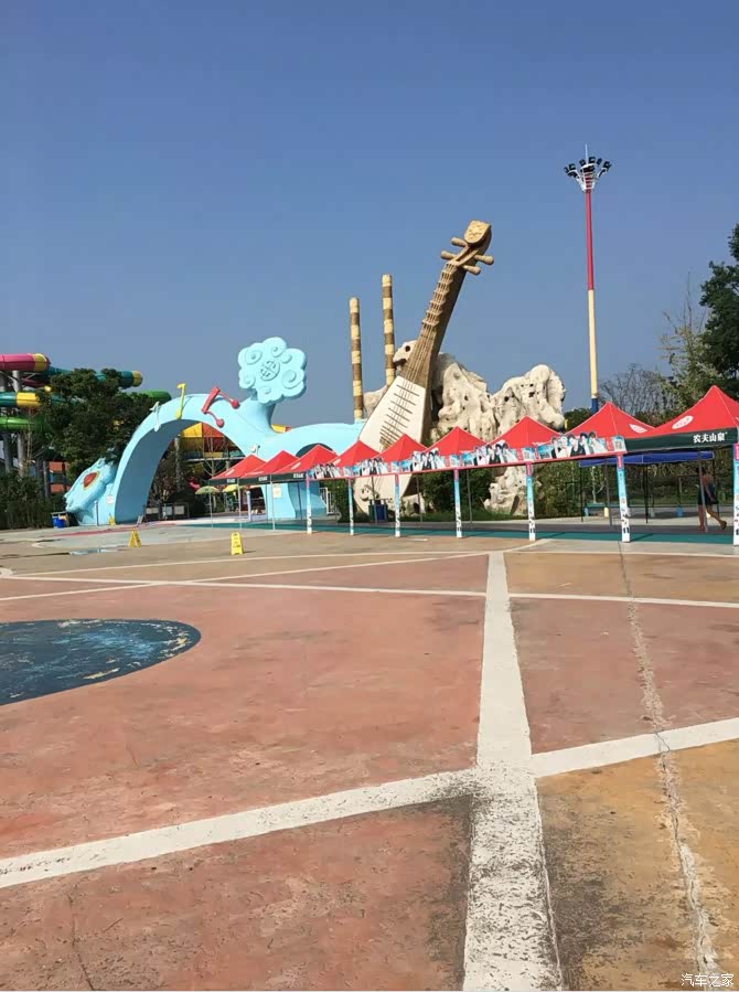 昆山cs75官方车友会华东最大水上乐园昆山水之梦元年游