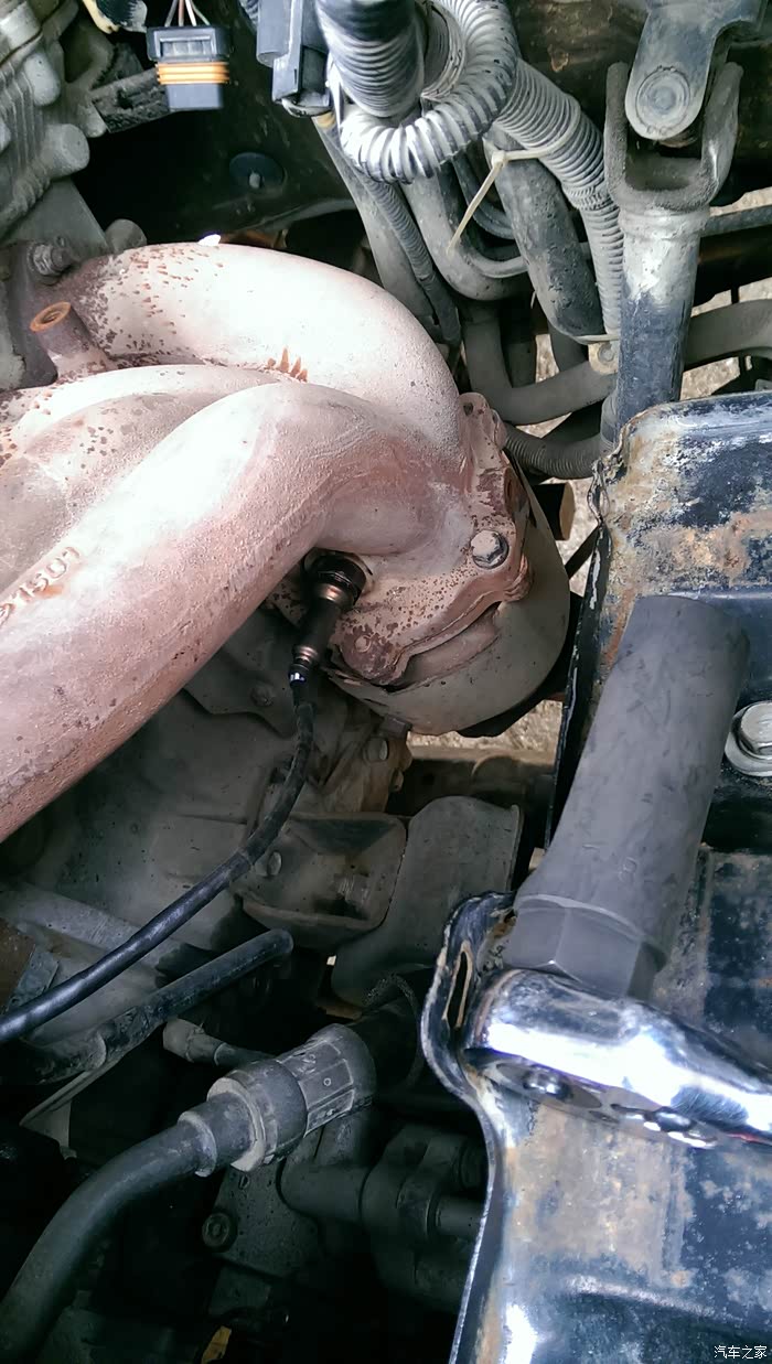 发动机故障灯亮了故障码p01352加热丝开路淘了个更换