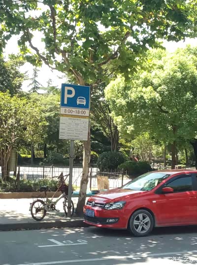 曝光普陀区子洲路花鸟市场乱占道路收费停车(