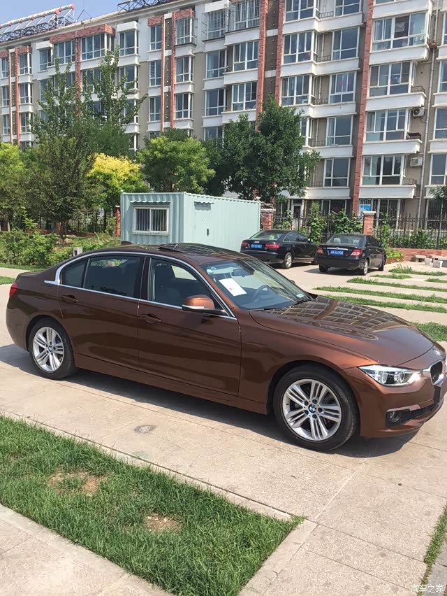 【图】320长轴进取栗铜棕新车作业,目标首页………_宝马3系论坛_汽车