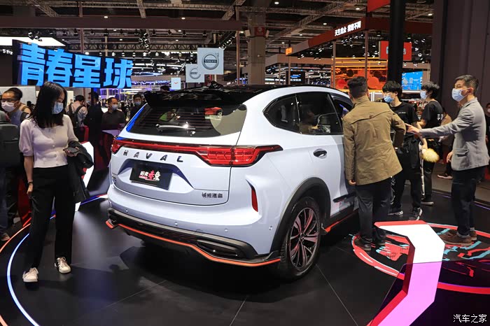 【2021上海车展】长城哈佛展台