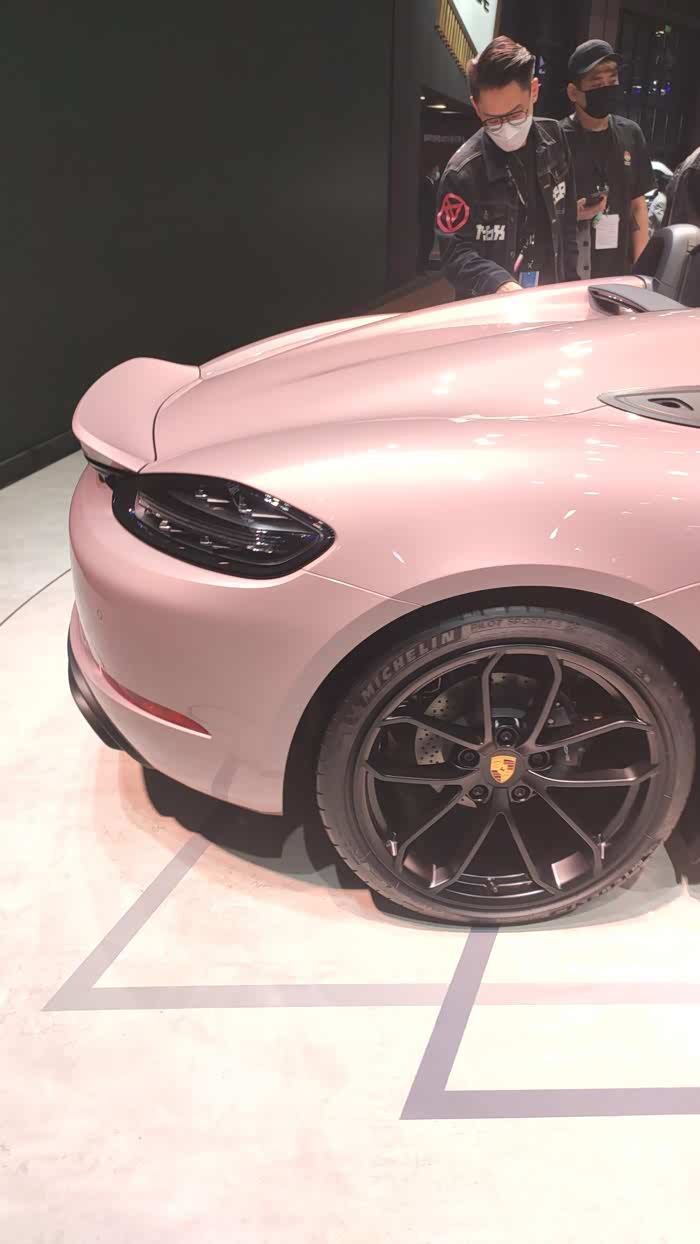 【2021上海车展】实拍保时捷718